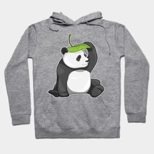 Panda Leaf Hat Hoodie